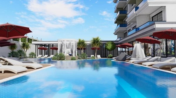 Alanya - Kargıcak'ta yeni inşa edilen daireler - 13