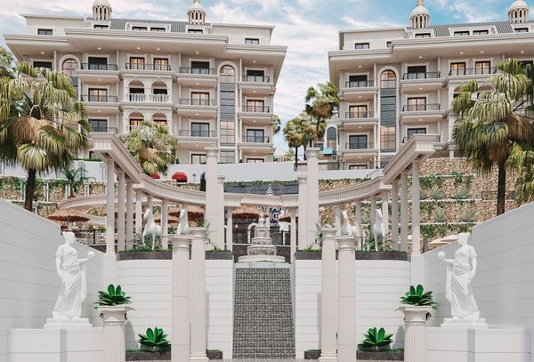  Türkiye, de satılık inşaat halindeki yeni daireler Alanya - Türkler - 20