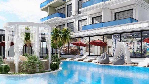 Das neue Apartment Projekt befindet sich im Stadtteil Kargicak, am Stadtrand von Alanya - 17