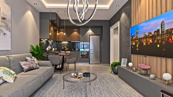 Nowe apartamenty na sprzedaż nad morzem w Turcji, Kargicak część Alanyi - 3