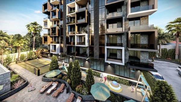 Novostavba luxusních apartmánů na prodej v Turecku, Alanya - Mahmutlar - 25