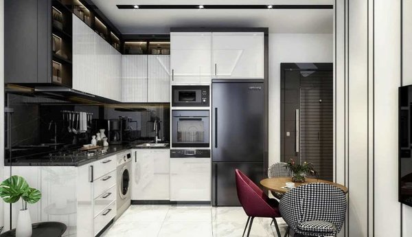 New apartments under construction for sale in Alanya - Hasbahçe - 3