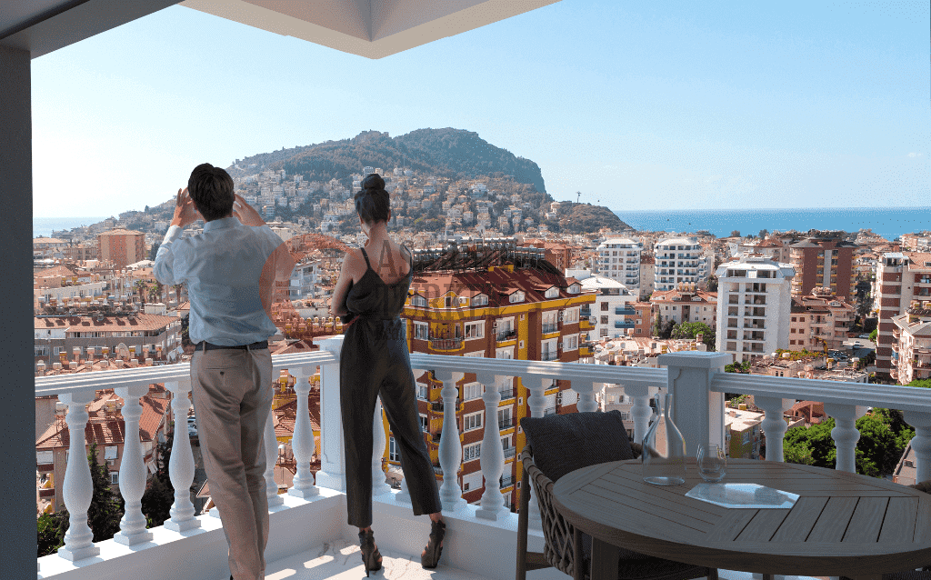 Nowoczesne apartamenty na sprzedaż w centrum miasta Alanya, Turcja - Plaża Kleopatry