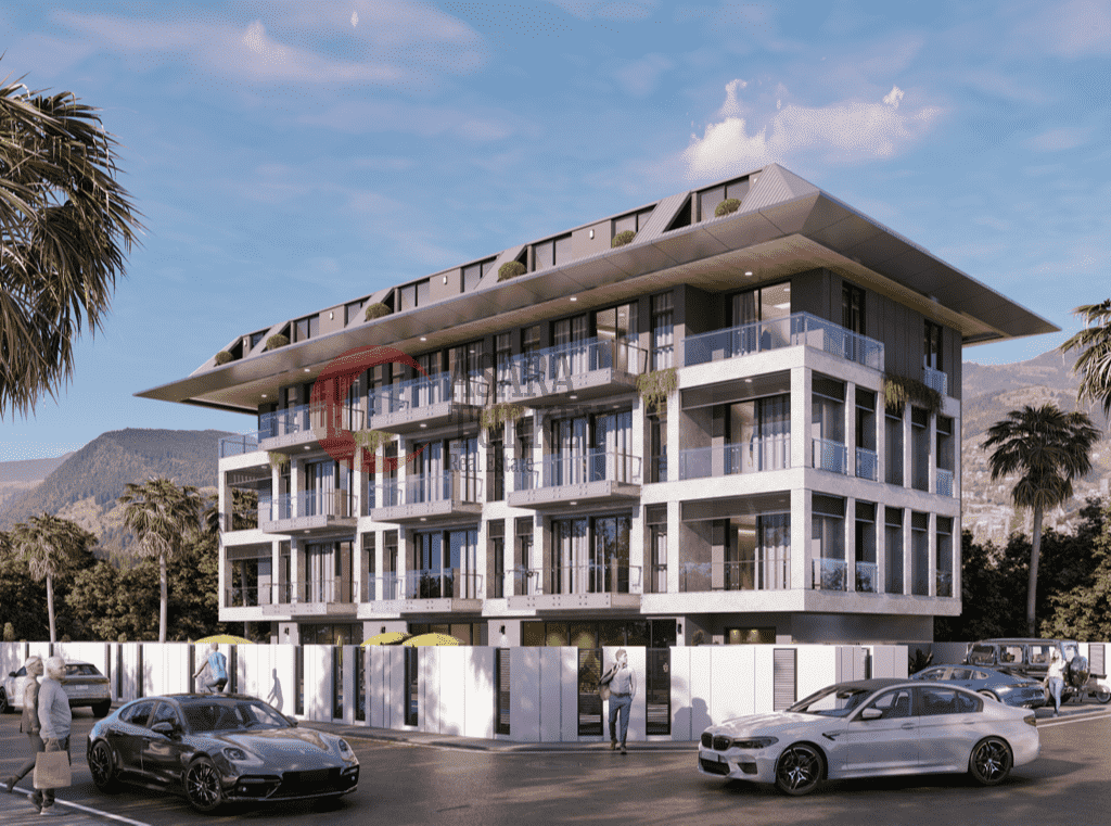 Wohnungen zum Verkauf im Zentrum von Alanya in der Türkei – Neubau